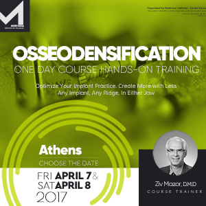 Osseodensification One Day Hands-On Training