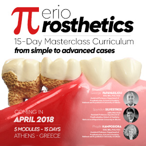 Perio-Prosthetics Masterclass Curriculum 2018